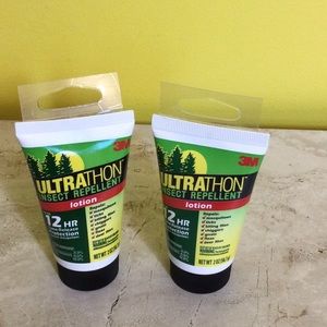 NWT 3M Ultrathon Insect Repellant two pack 2 oz